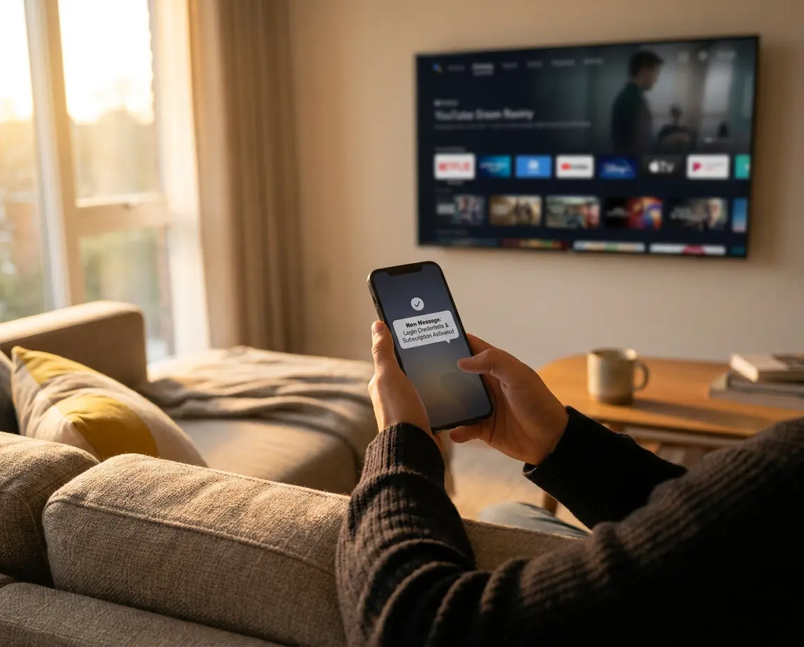 Politique de livraison IPTV instantanée par e-mail et WhatsApp Smarters Pro HD